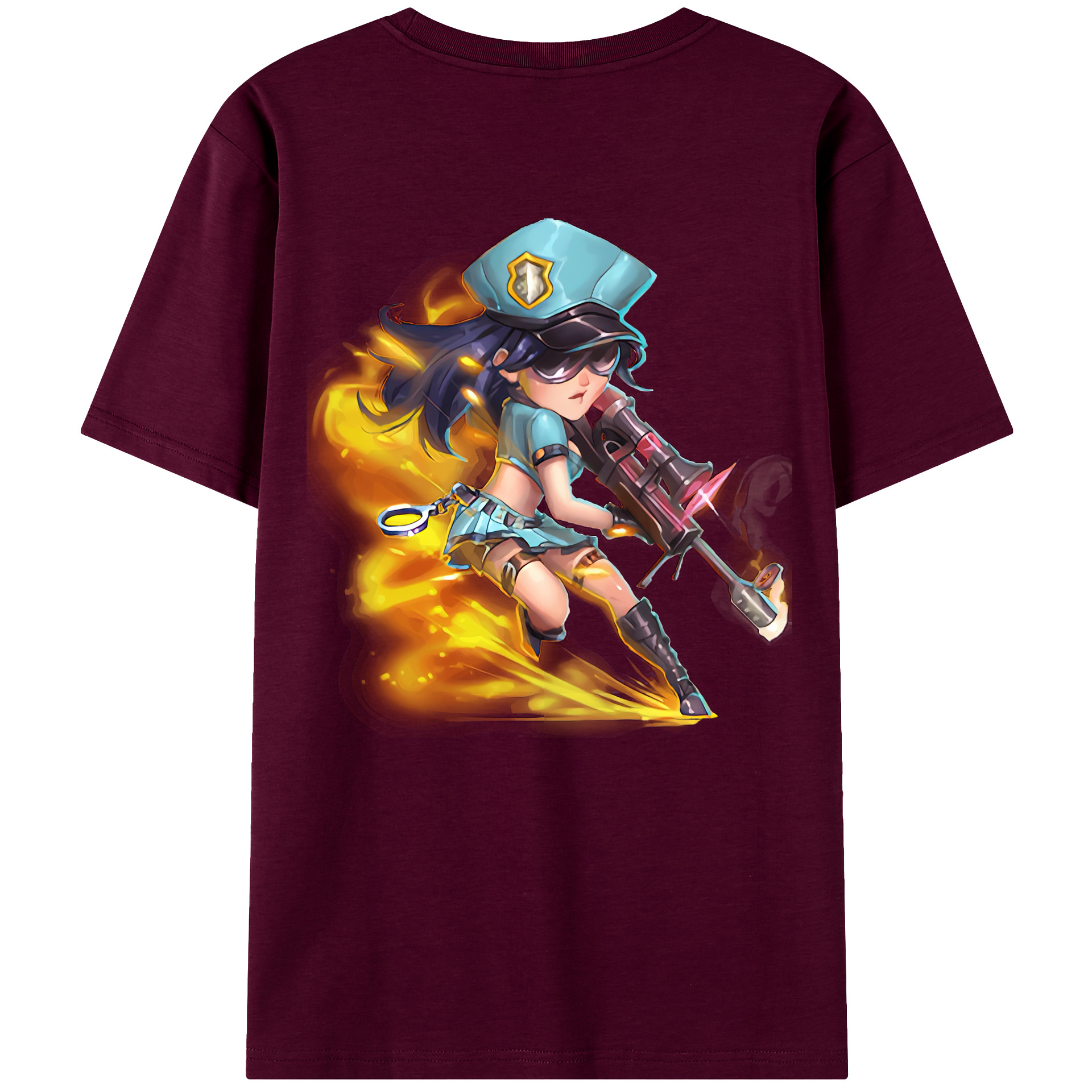 リーグ・オブ・レジェンド League of Legends LOL レディース半袖Tシャツ(バックプリント)